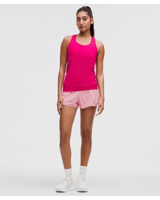 lululemon athletica Pink Swiftly Tech Racerback Tank Top.0 Hip Length