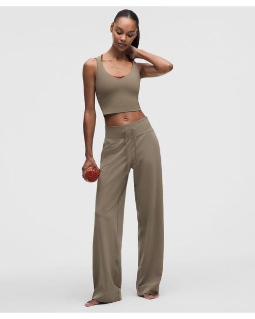 lululemon athletica Natural Groove High-Rise Wide-Leg Pant