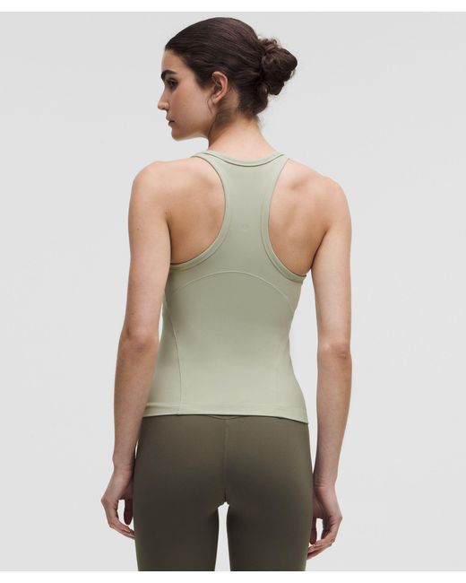 lululemon athletica Green Align Waist-Length Racerback Tank Top