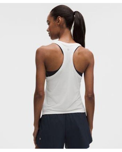 lululemon athletica White Swiftly Tech Racerback Tank Top 2.0