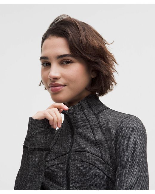 lululemon athletica Gray Define Cropped Jacket