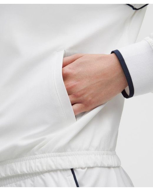 lululemon athletica White Court Rival Tennis Track Jacket
