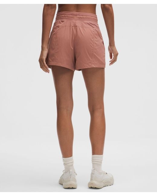 lululemon athletica Red Dance Studio High-Rise Short 3.5"