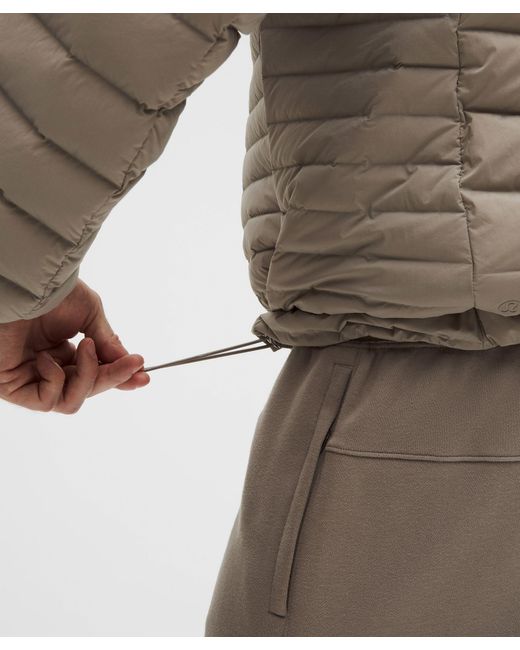 lululemon athletica Gray Navigation Down Jacket for men