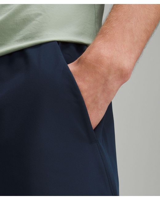 lululemon athletica Blue Zeroed In Linerless Shorts 9" for men