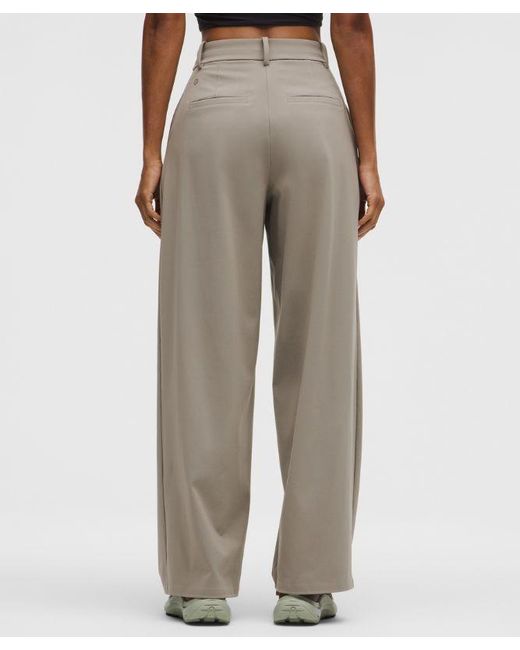 lululemon athletica Multicolor – Daydrift High-Rise Wide-Leg Trousers Regular – /Khaki – Size 6