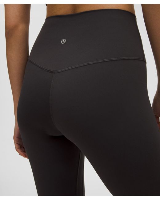 lululemon athletica Black Align No Line High-Rise Leggings 28"