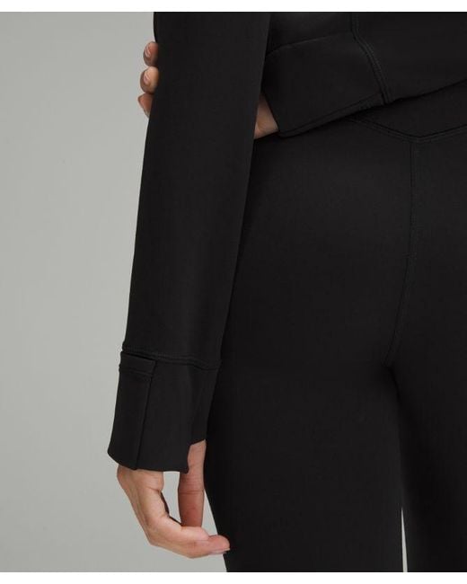lululemon athletica Define Cropped Jacket Nulu - Color Black/gold - Size 12