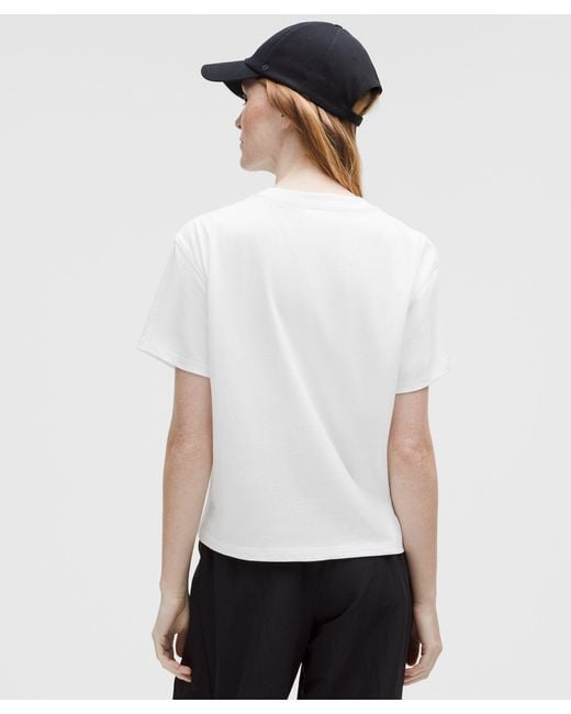 lululemon Tシャツ　White Lululemon Swiftly Relaxed-Fit Short Sleeve T-Shirt - White