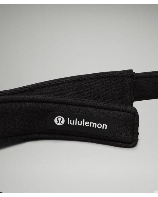lululemon athletica Black – Removable Sweatband All-Sport Visor Hat – – Size Large/Xl