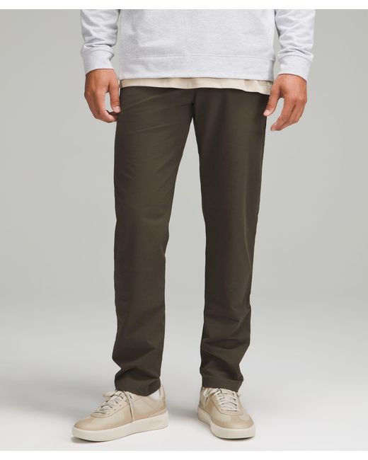 lululemon athletica Gray Abc Classic-Fit Trouser 30L for men