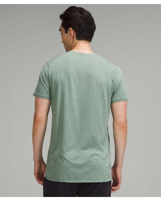 lululemon athletica Green Balancer Short-Sleeve Shirt for men