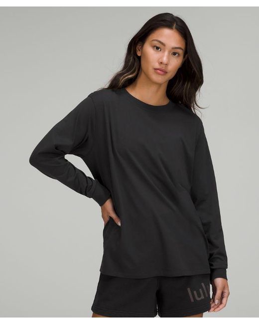 lululemon athletica Black All Yours Long-Sleeve Shirt