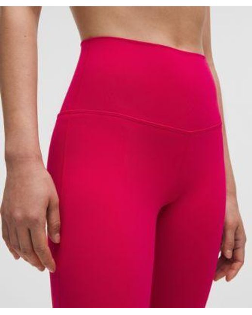 lululemon athletica Pink Align High-Rise Leggings 25"