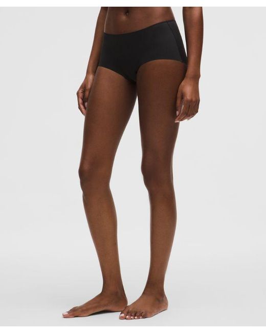 lululemon athletica Pink Invisiwear Mid-Rise Boyshort Underwear