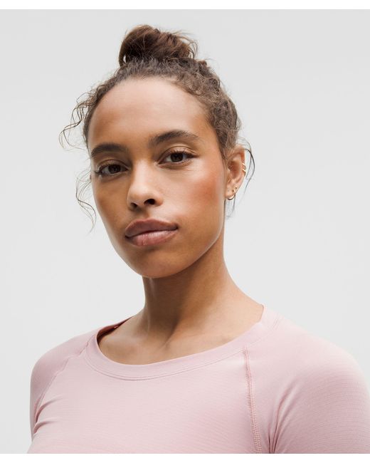 lululemon athletica Pink Swiftly Tech Long-Sleeve Shirt 2.Hip Length