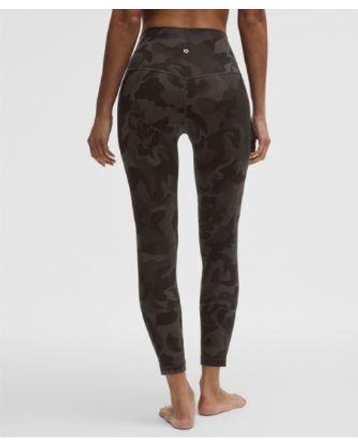lululemon athletica Multicolor – Align No Line High-Rise Pants – 25" – Color Camo/ – Size 4