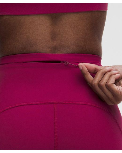 lululemon athletica Red Swift Speed High-Rise Tight 25"