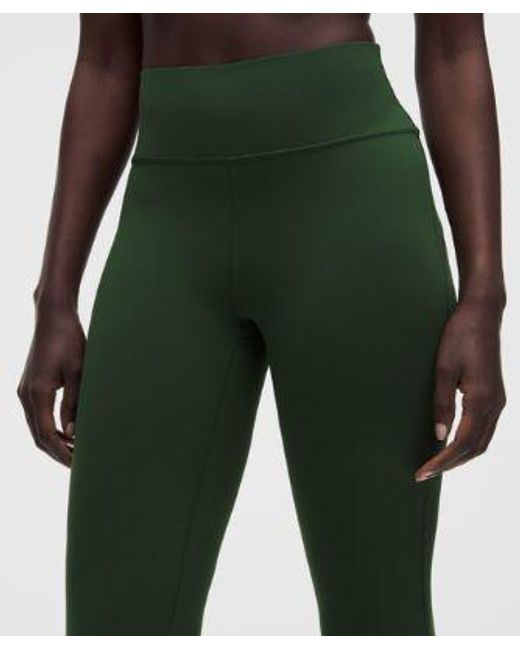 lululemon athletica Green Groove Nulu High-Rise Flared Pant