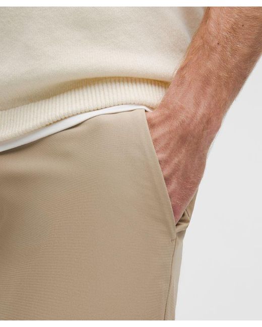 lululemon athletica Natural Abc Classic-Fit Short 9" for men