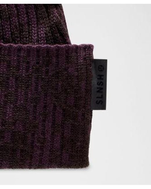 lululemon athletica Multicolor – Ribbed Merino Wool Beanie Hat Slnsh Collection –