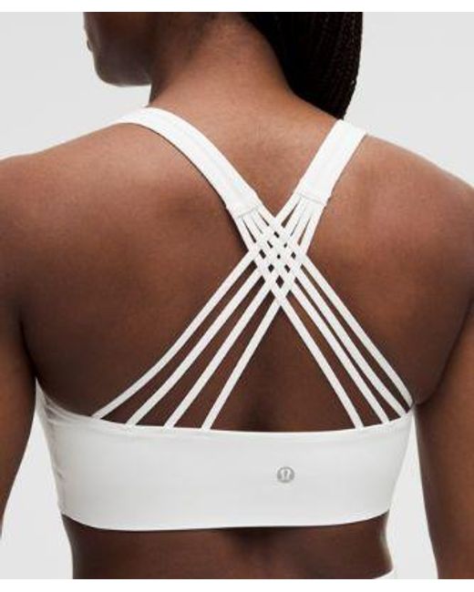 lululemon athletica Blue – Flexyflex Strappy Yoga Sports Bra Light Support, D-Ddd Cups – – Size Large/Xl
