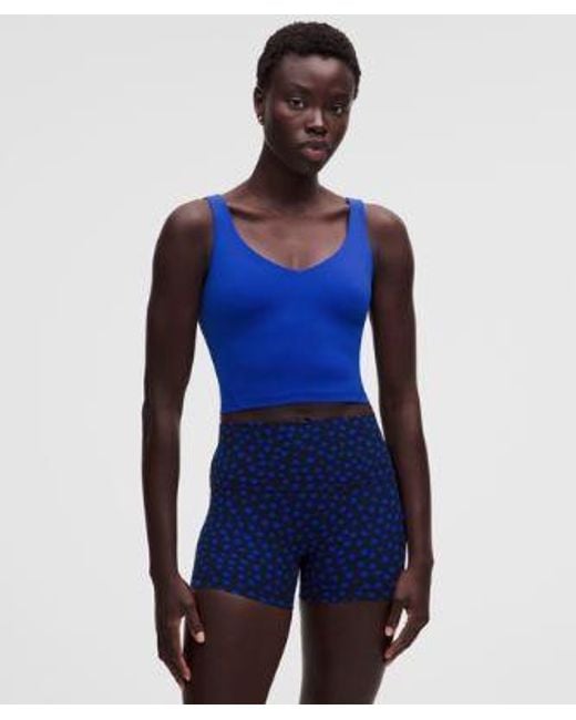 lululemon athletica Blue Align Tank Top