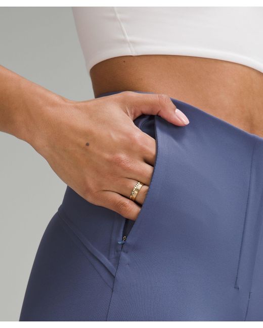 lululemon athletica Blue Smooth Fit Pull-on High-rise Pants Regular