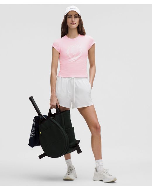 lululemon athletica Pink Organic Cotton Baby Tee