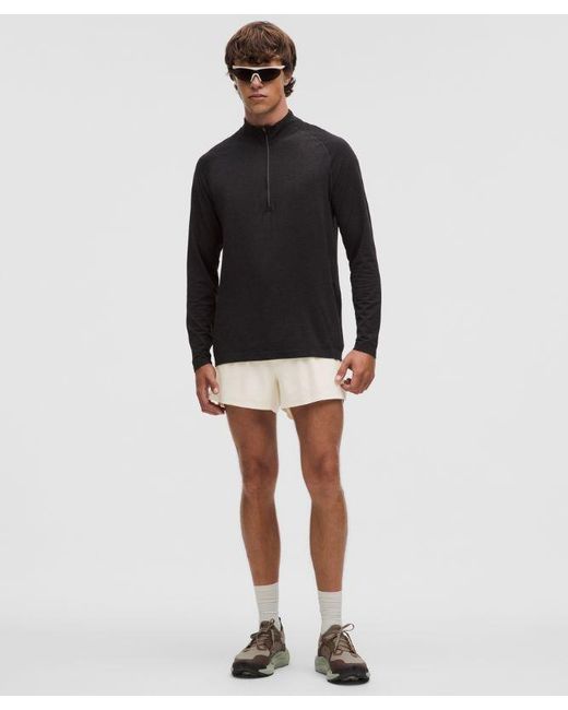 lululemon athletica White Mile Maker Ripstop Lined Short 4" for men