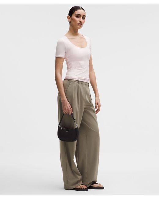 lululemon City Essentials Mini Shoulder Bag 1L in Black | Lyst