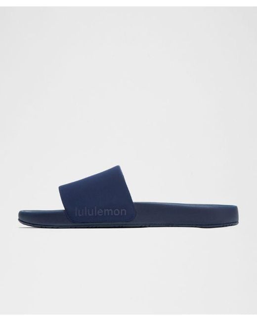 lululemon athletica Blue Restfeel Slide for men