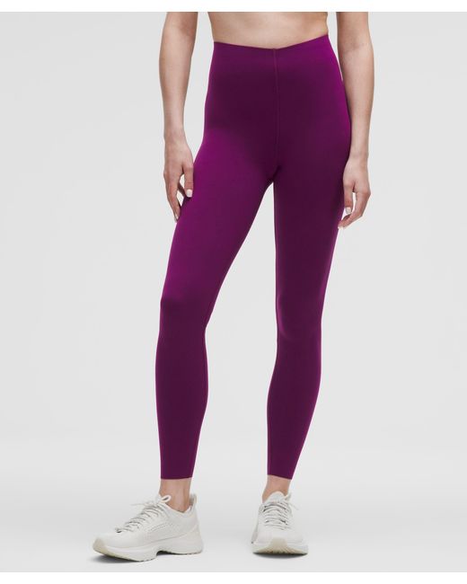lululemon athletica Purple Glow Up Super-High-Rise Tight 28"