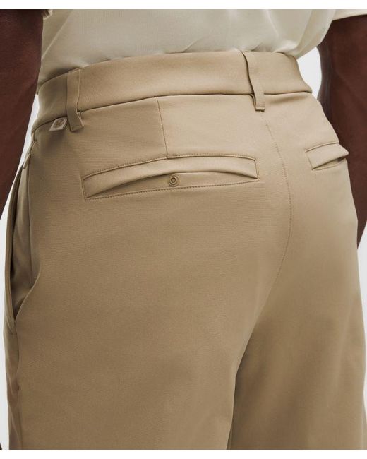 lululemon athletica Natural Abc Classic-Fit Trouser 34L for men