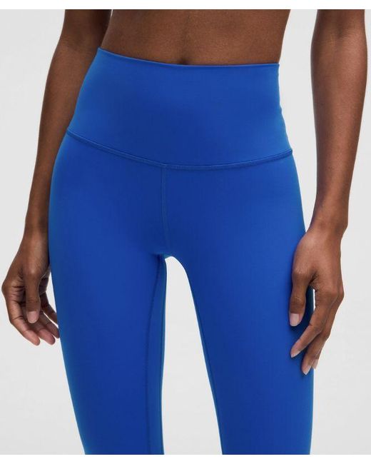 lululemon athletica Blue Align High-Rise Crop 23"