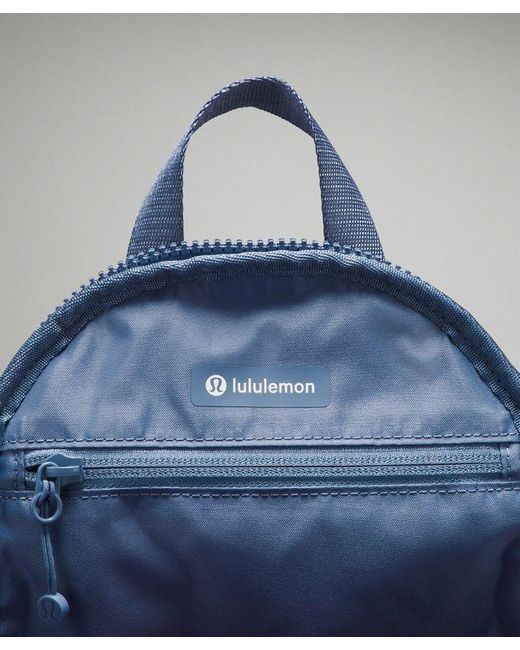 lululemon athletica Blue – Knit Nylon Micro Backpack 4L –