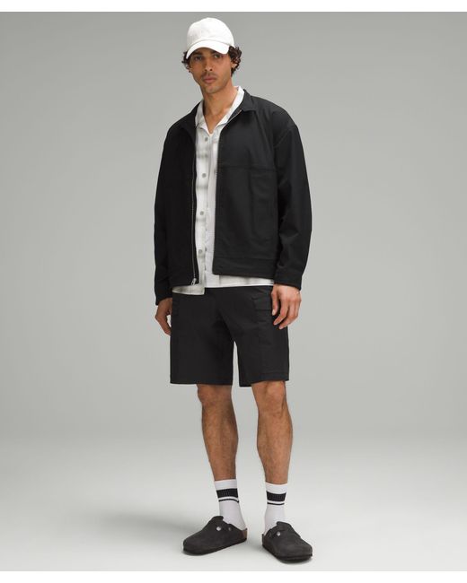lululemon athletica Black Smooth Twill Full-zip Jacket