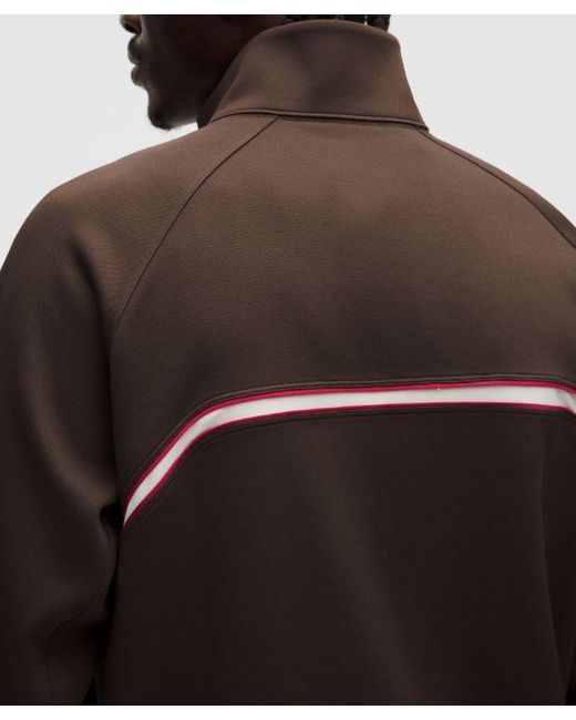 lululemon athletica Brown – Pace Breaker Track Jacket Knit – – Size Large for men