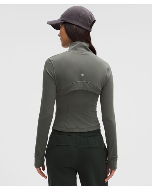 lululemon athletica Gray Define Cropped Jacket