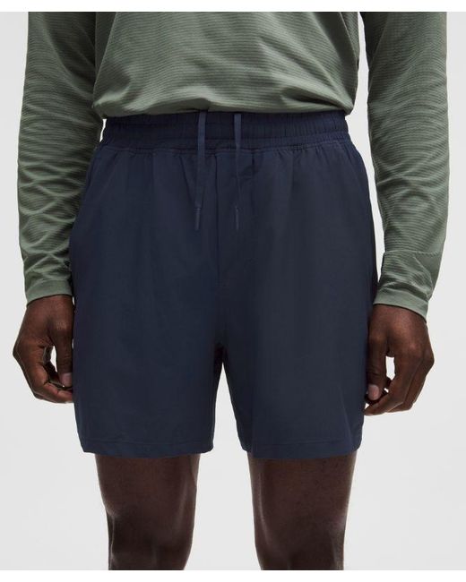 lululemon athletica Green – Pace Breaker Lined Shorts – 5" – – Size Large for men