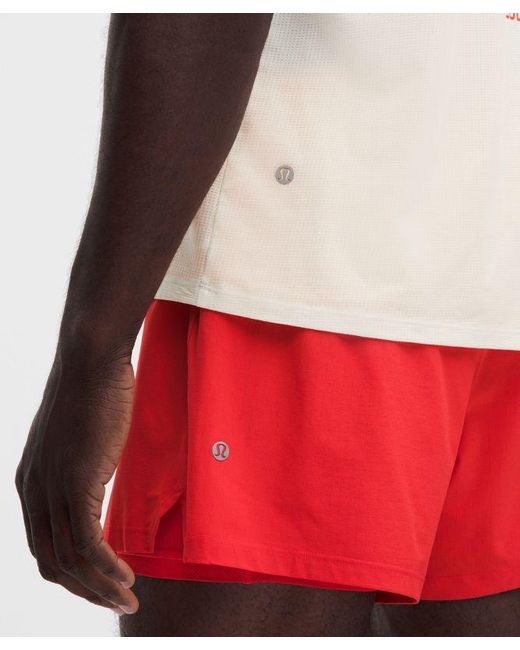 lululemon athletica Red Mile Maker Mesh Short-Sleeve Shirt for men