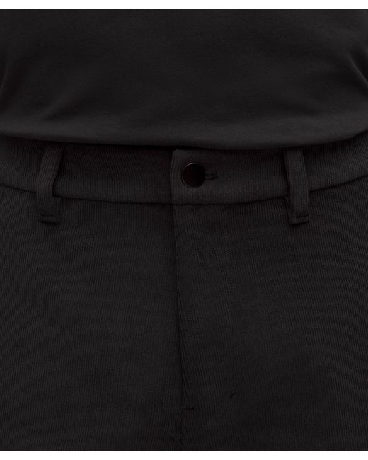 lululemon athletica Black Abc Slim-Fit Trouser 32L for men