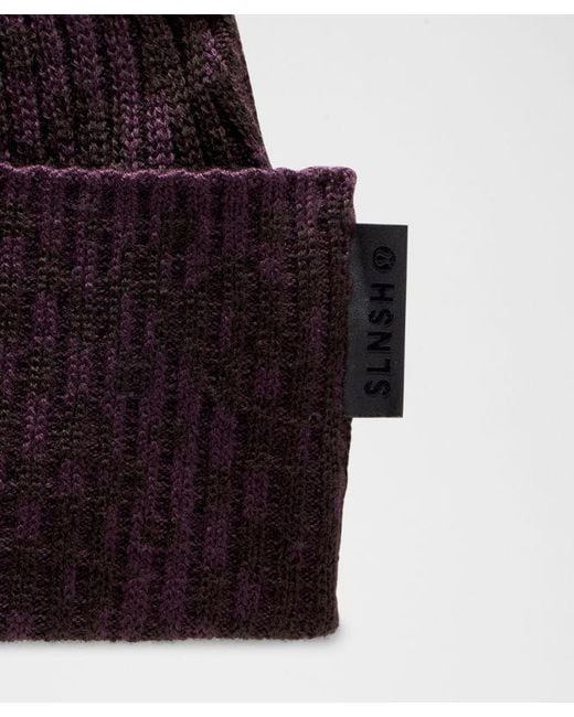 lululemon athletica Multicolor – Ribbed Merino Wool Beanie Hat Slnsh Collection –