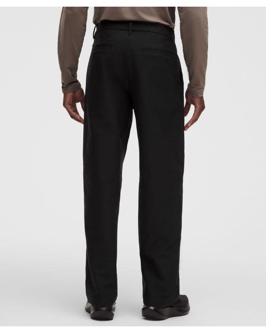 lululemon athletica Black Slacker Loose-Straight Trouser 32L for men