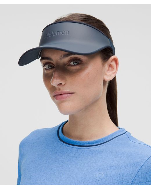 lululemon Removable Sweatband Formed Visor in Blue | Lyst display picture 1