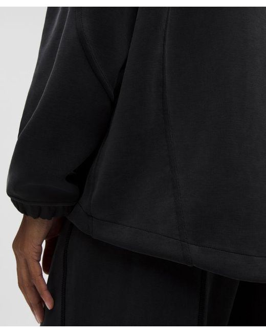 lululemon athletica Black Softstreme Half-Zip