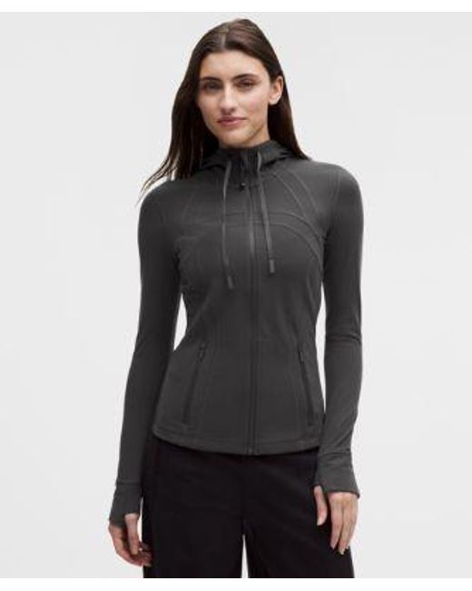 lululemon athletica Black – Define Hooded Jacket Nulu – – Size 4