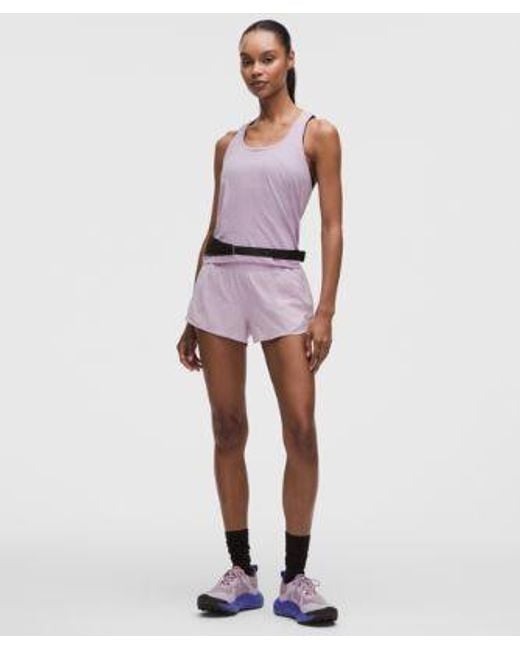 lululemon athletica Purple – Swiftly Tech Racerback Tank Top 2.0 Waist Length – – Size 16