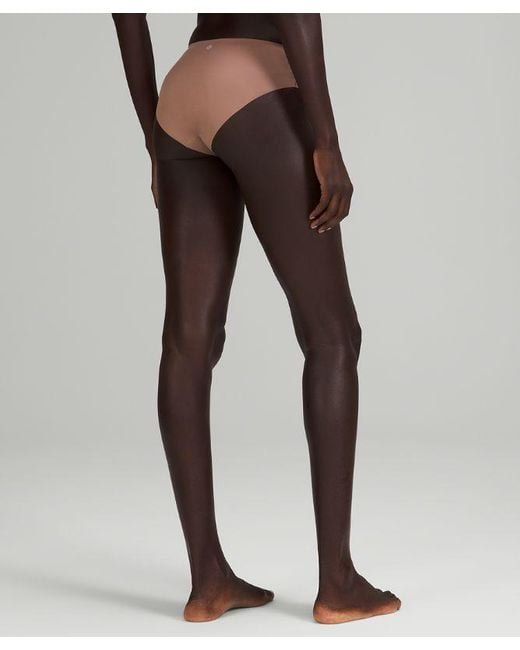 lululemon athletica Brown – Invisiwear Mid-Rise Bikini Underwear – /Pastel –