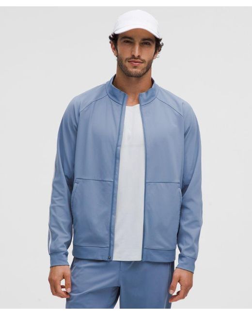 lululemon athletica Blue Pace Breaker Luxtreme Track Jacket for men